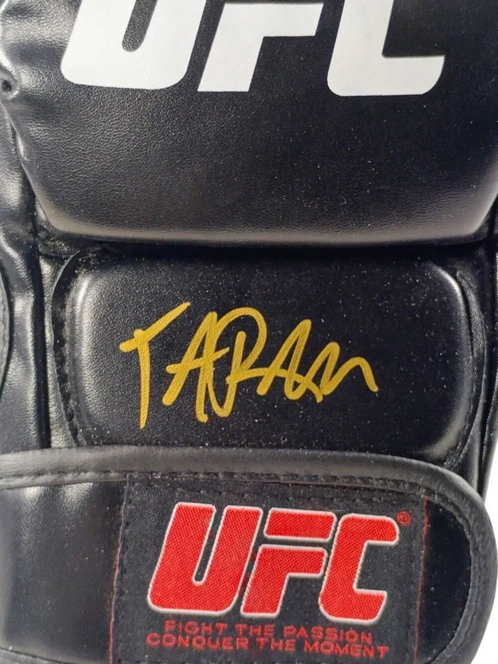 Jalin Turner Signed UFC MMA Glove Exact Photo Proof COA Autograph Memorabilia